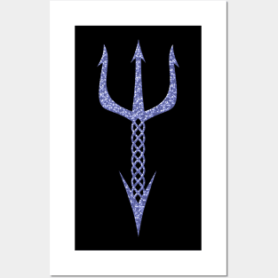 Trident Symbol Posters and Art